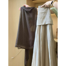 批发夏季韩系一整套ootd穿搭<b class='q'>套装</b><b class='q'>女</b>挂脖波点绑带背心屁帘半身裙两件套