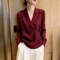 批发今年流行的新款高知小资上衣2026年夏季重要场合漂亮高端气质衣服