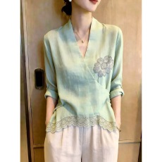 批发2026年别致很仙的法式绝美上衣夏季新款重要场合高端独特漂亮女装