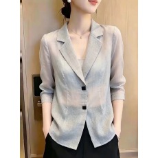 批发洋气减龄超火上衣女2026夏季新款高端老钱风气质简约时尚大码女装