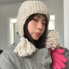 批发新韩系小辫流苏护耳针织帽女秋<b class='q'>冬</b>季保暖百搭毛线帽甜美冷帽雷锋帽