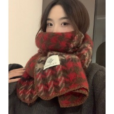 韩版围巾女秋冬季2025新款保暖百搭高级感披肩两用氛围感圣诞礼物