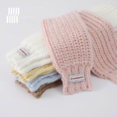 开叉围脖花纹秋冬保暖纹理同款ins轻便小围巾