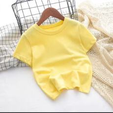 批发纯棉100%纯色<b class='q'>t</b><b class='q'>恤</b>圆领半袖上衣男女童短袖扎染<b class='q'>班</b><b class='q'>服</b>男孩纯棉<b class='q'>T</b>夏款潮