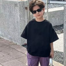 批发【5-9岁】纯棉短袖<b class='q'>男</b><b class='q'>童</b><b class='q'>纯</b>色<b class='q'>t</b>恤儿童夏装体恤韩版宝宝半袖宽松上衣