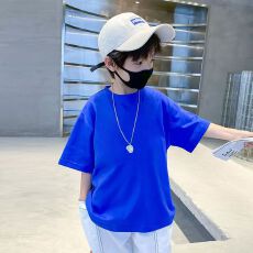 批发童装<b class='q'>短袖</b>t恤<b class='q'>男</b>童<b class='q'>夏</b>装<b class='q'>2023</b>新款儿童洋气纯棉体恤<b class='q'>男</b>孩夏季纯色上衣