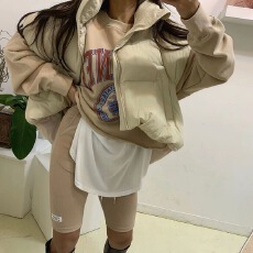 批发ins 纯色立领面包无袖不规则<b class='q'>马甲</b>背心