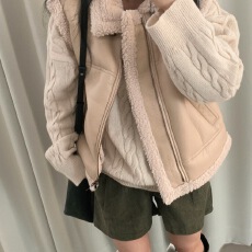 批发已出货  韩国chic 皮毛一体<b class='q'>马甲</b>