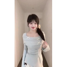 批发已出货 连衣裙子女春装2025超火新款小个子香风气质长裙套装