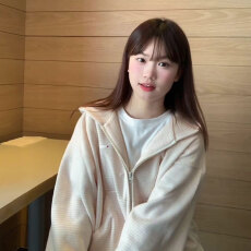 批发已出货 后包领美式复古条纹<b class='q'>开衫</b>连帽卫衣女