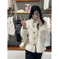 批发已出货 外套女冬2025<b class='q'>新款</b>奶fufu环保羊羔绒皮草毛茸保暖上衣