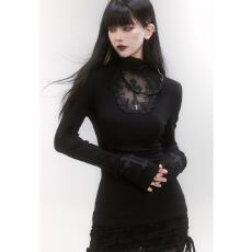 批发已出货 上衣女春<b class='q'>秋</b>修身高领内搭打底衫T恤