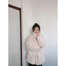 批发已出货 外套女冬季2023新款韩版仿皮草中长款加棉加厚气质大衣