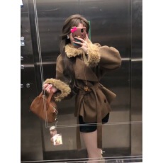 批发已出货 毛呢外套女秋冬2025新款显瘦大衣