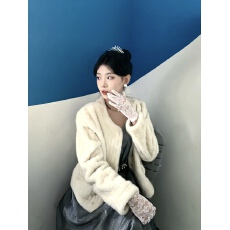 批发已出货 外套女<b class='q'>秋</b>冬款显瘦短款时尚保暖水貂毛毛绒貂皮