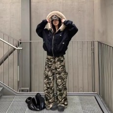 批发已出货 棉衣外套女2025冬季新款cleanfit短款加厚高级感棉服潮