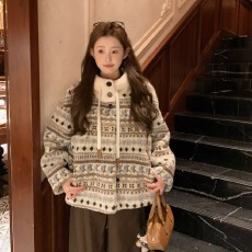 批发已出货 加厚外套女2025冬季新款连帽百搭一体摇粒绒毛毛外套