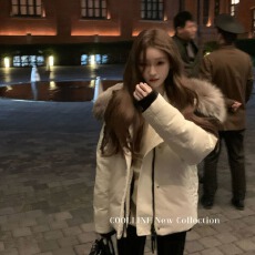 批发已出货 棉衣棉服女保暖外套加厚宽松小个子连帽派克服