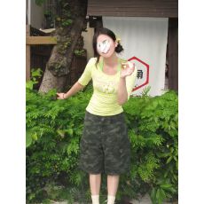 批发韩系学院风苹果印花小清新系带挂脖式设计<b class='q'>中袖</b>上衣