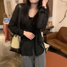 批发天丝宽松薄款防晒开衫夏季空调衫地铁披肩外搭配吊带裙背心的上