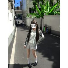 薄款 夹领 +星星挂件+刺绣 卫衣女 秋冬新款 甜美风 慵懒风 百搭