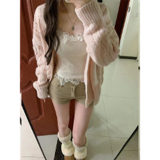 批发*1 纯欲辣妹蕾丝花边方领长袖<b class='q'>t</b><b class='q'>恤</b>女打底衫修身独特别致上衣 港风