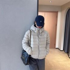 美式轻薄排骨棉服情侣秋冬运动防寒服外套cleanfit棉衣棉袄 优雅