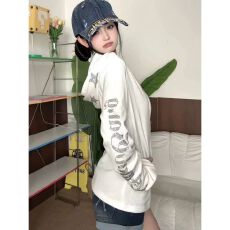 辣妹松弛罩新款百搭时尚显瘦气质简约休闲韩版修身优雅