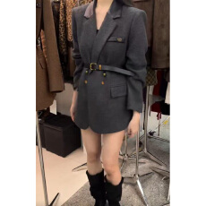 批发实体档口通勤职业西装女秋冬新款轻奢欧货时尚气质小香风<b class='q'>西服</b>外套