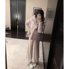 批发实体档口90白鸭绒羽绒服女2025冬季新款连帽面包服小个子加厚外套
