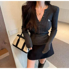 批发实体档口25新款<b class='q'>韩版</b>宽松显瘦百搭圆领长袖针织开衫女毛衣外套上衣