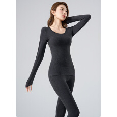 批发实力工厂修容塑型保暖羊毛发热25秋衣秋<b class='q'>裤</b>无痕修身显瘦秋冬季套<b class='q'>装</b>