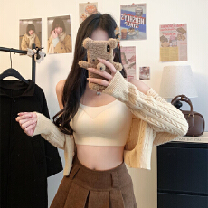 批发现货带胸垫吊带背心女内搭夏季美背<b class='q'>文胸</b>一体内衣打底上衣<b class='q'>无</b><b class='q'>痕</b>抹胸