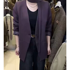 批发实体档口2025早秋新款韩版<b class='q'>时尚</b>气质百搭设计感小众西装外套女上衣