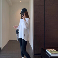 批发实力工厂小个子<b class='q'>打底衫</b>女秋冬内搭韩版宽松加厚<b class='q'>宝宝</b>绒t恤女<b class='q'>打底衫</b>