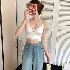 批发实力工厂胸罩<b class='q'>内衣</b>女士短款蕾丝V领大码大胸显大夏季薄款聚拢文胸