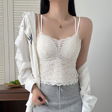 批发实力工厂法式蕾丝性感美背吊带<b class='q'>内衣</b>女小胸聚拢无钢圈背心显瘦文胸