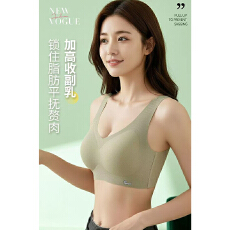 批发实力工厂固定杯小胸聚拢显大加厚无痕无钢圈美背内衣女运动文胸罩