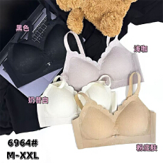 批发实力工厂无痕内衣女无钢圈文胸美背运动小胸聚拢学生少女性感胸罩