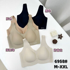 批发实力工厂无痕内衣女无钢圈薄款内衣<b class='q'>大码</b>胸罩小胸聚拢运动背心<b class='q'>文胸</b>