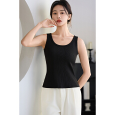 批发实力工厂运动外穿吊带背心女夏<b class='q'>西装</b>内搭短款螺纹打底无袖<b class='q'>修身</b>上衣