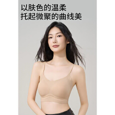 批发实力工厂无痕内衣女小胸聚拢夏<b class='q'>薄</b>款收副乳防下垂细肩带美背<b class='q'>文胸</b>罩