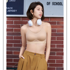 批发实力工厂2026无痕美背聚拢吊带<b class='q'>文胸</b>小胸细肩带防走光夏季新款薄款