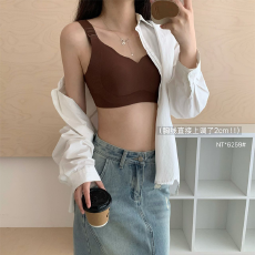 批发实力工厂隐形粉底液无痕内衣大胸显兔耳杯提拉收副乳防下垂文胸罩