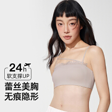 批发实力工厂法式<b class='q'>蕾丝</b>美背内衣女抹胸裹胸小胸内搭无痕无钢圈<b class='q'>文胸</b>性感