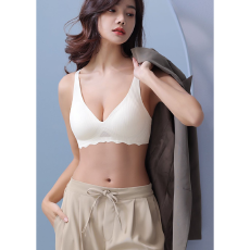批发实力工厂无痕软支撑美背内衣女聚拢性感收副乳防下垂无钢圈文胸罩