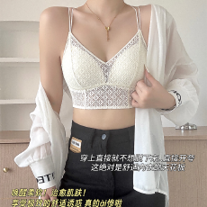 批发实力工厂法式<b class='q'>内衣</b>女<b class='q'>无</b><b class='q'>钢圈</b>超薄款小胸平胸夏季蕾丝大胸显小文胸罩