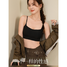 批发实力工厂细<b class='q'>肩带</b>内衣女士小胸聚拢美背软支撑无钢圈本命年文胸性感