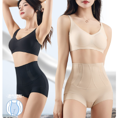 批发实力工厂无痕高腰收腹<b class='q'>内裤</b><b class='q'>女</b>束腰塑身<b class='q'>提</b><b class='q'>臀</b>塑形强力小肚子夏季薄款