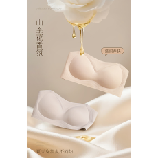 批发实力工厂内衣小胸聚拢防滑无痕抹胸美背吊带细肩带挂脖露背<b class='q'>文胸</b>罩